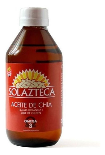 Aceite De Chia Sol Azteca X 150 Cc Sin Tacc