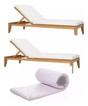 Comprar Combo 2 Colchonetas Para Reposeras O Camastro Impermeable