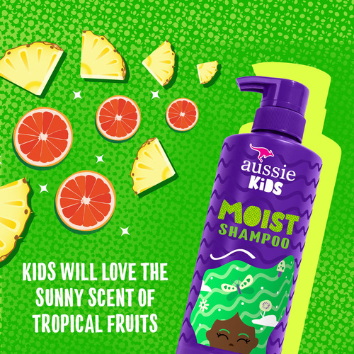 Pacote De Cuidados Com O Cabelo Aussie Kids Shampoo E Condic