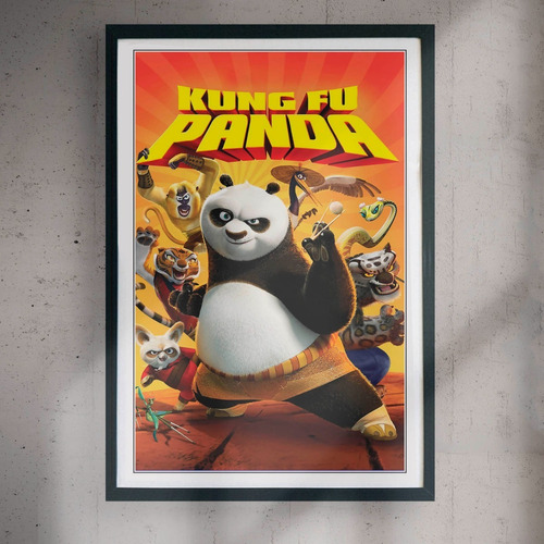Cuadro 60x40 Peliculas - Kung Fu Panda - Dreamworks
