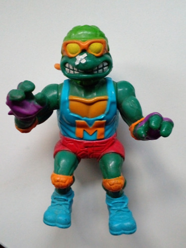 Tortugas Ninja Tmnt Michelangello Skater 1991 Playmates Usa