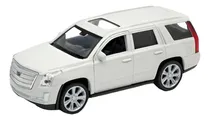 Comprar Cadillac Escalade Welly 1:34 2017 Blanco Crema Original