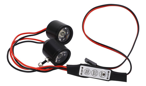 Faro De Coche Rc De 3 W, Luz Brillante, 8 Modos Dinámicos, A