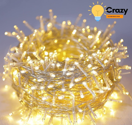 Imagen 2 de 9 de Tira De Luces Led Decoración Eventos Luz Calida Crazy