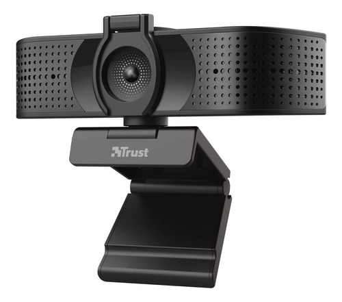 Trust Teza 4k Ultra Hd Webcam, 3840x2160, 2 Micrófonos Y Enf