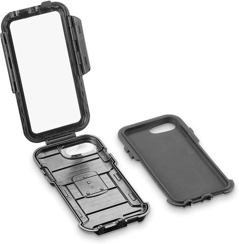 Imagen 2 de 4 de Porta Celular Moto iPhone X Interphone Rigido Motoscba
