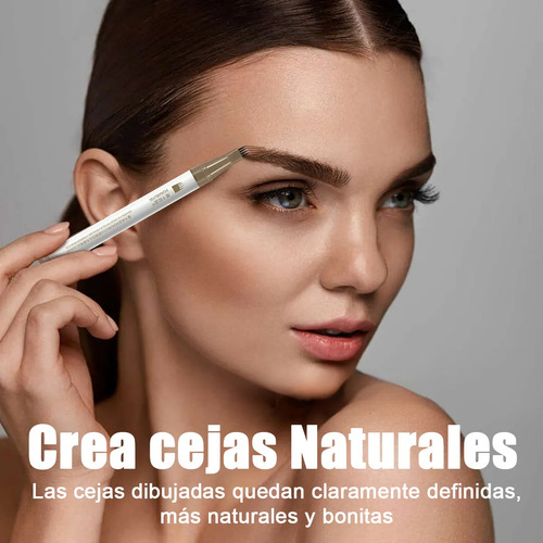 3 Piezas Delineado De Cejas 3d Lápiz De Cejas Con 4 Puntas Agregar A Favoritos