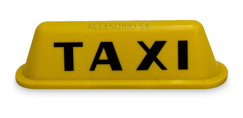 Torreta Taxi Blanco C/iman