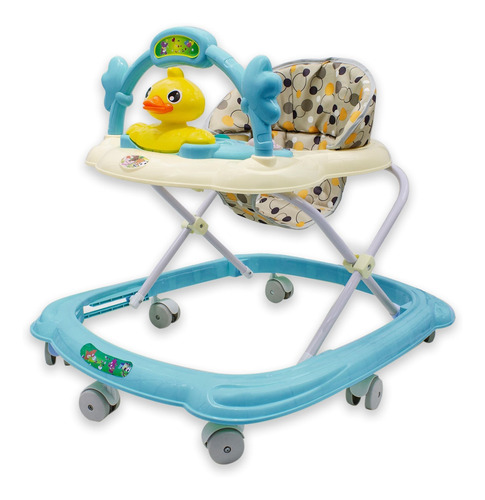 Imagen 2 de 8 de Andador Bebe Didactico 6 Ruedas + Sonido + Juego - Plegable