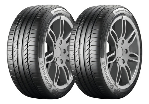Kit 2 Pneu 235/55r18 Continental Contisportcontact 5 Xl