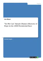 Comprar Libro  Yes We Can . Barack Obama's Rhetoric Of Hope In Th...