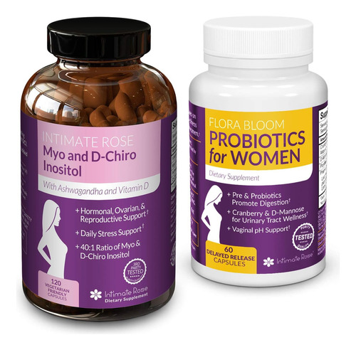 Probiotico Mujeres Mio-inositol Y D-chiro Inositol 60 Cap