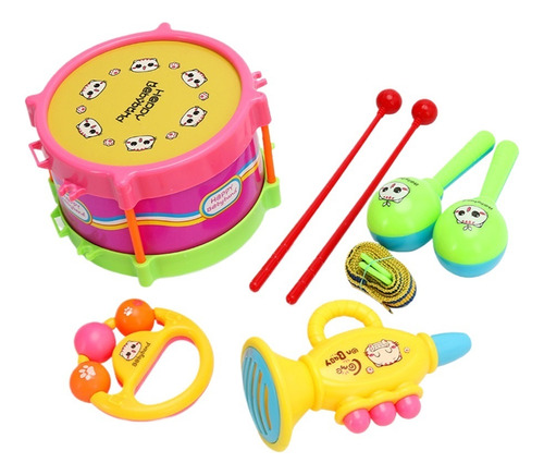 Instrumentos Musicales Para Niños Pequeños O Toy, Batería Pa