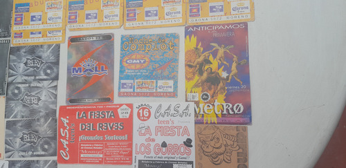 Tarjetas Boliche Antiguas Moreno -merlo- Padua-l2 (Usado)