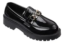 Comprar Zapatos Mocasines Mujer Plataforma Loafer Moda Cadena