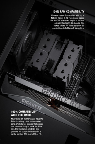 Enfriador De Tazas Noctua Nh-d9l Chromax, Negro, Con Ventila