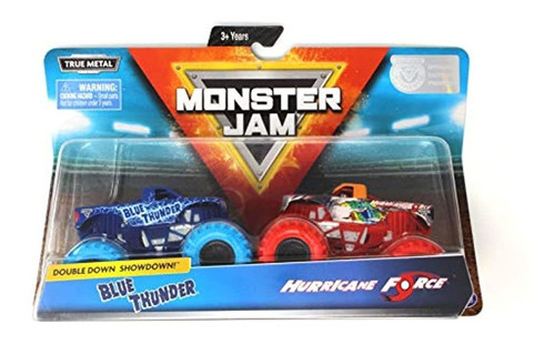 Monster Jam, Troquelado Monster Trucks, Escala 1:64, 2 Und