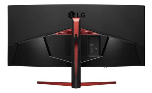 Imagen 4 de 6 de Monitor gamer curvo LG UltraGear 34GL750 led 34" negro y rojo 100V/240V