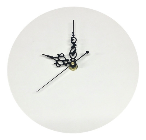 Reloj Sublimable Redondo Madera Nacional 20cm 