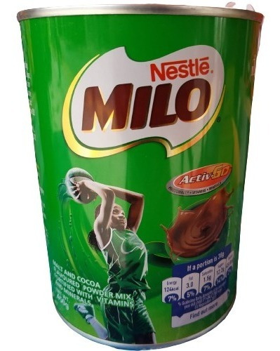 3 Latas De 450g Chocolate En Polvo Milo Producto Importado