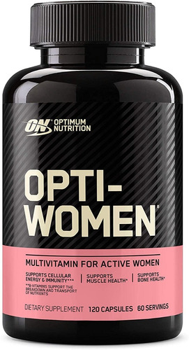 Suplemento En Cápsulas Optimum Nutrition Opti-women Multivitamínico En Frasco