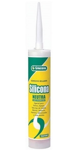 Cartucho Silicona Neutra 280 Ml Unisil - Secado 24 Horas