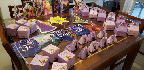 Kit Enredados Rapunzel Imprimible