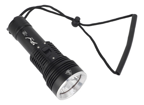 Linterna De Buceo Dive Flash, Resistente Al Agua, 3800 Lúmen