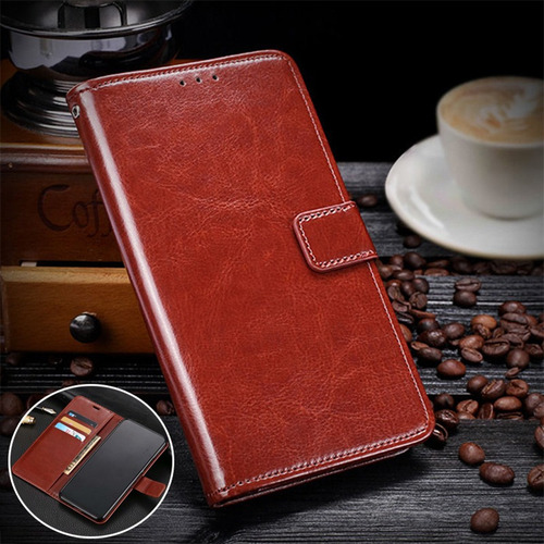 ;= /funda De Piel Con Tapa Para Zte Blade V40 Smart Anti-drop Bu