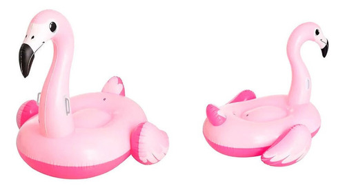 Flamenco Inflable Bestway Gigante + 1 Colchoneta Dona Pile