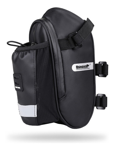 Imagen 2 de 10 de Bolsa Sillín Porta Botella Trasera Para bicicleta