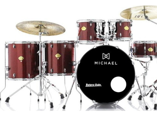 Bateria Michael Legacy Sparkle Wine Swr 22¨,10¨,12¨,14¨,16