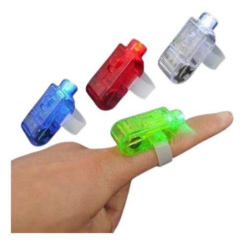 Anillos Dedos Laser X 12 Unidades Led Luminoso Cotillon