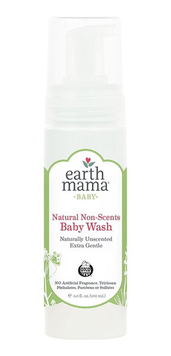 Earth Mama Natural Non-scents Jabón De Castilla Suave Para P