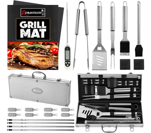comprar Estuche Parrillero Bbq Kit Carne Asada Utensilios Asador Set