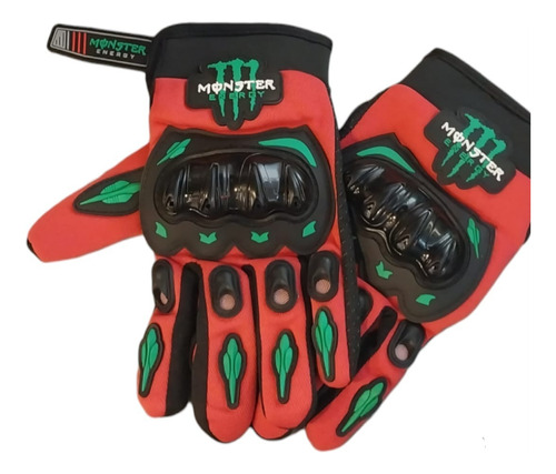 Guantes Monster Motociclista Touch Screen 