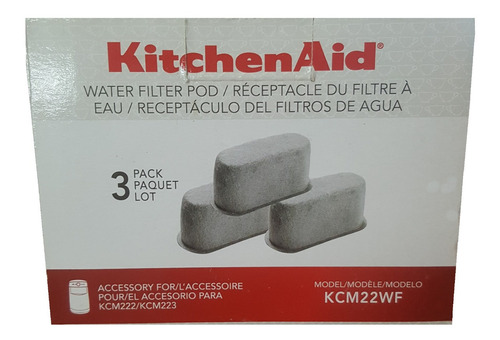 Imagen 1 de 1 de Repuesto De Filtro De Carbono Para Cafetera Kitchenaid Kcm22