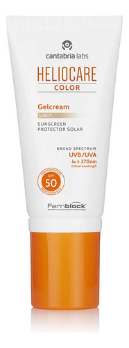 Heliocare Color Gelcream Luz Spf 50/50 ml Por Heliocare