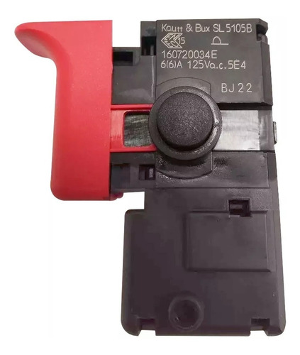 Interruptor P/furadeira 6604/6644/6427/gsb13re/gsb16re Bosch