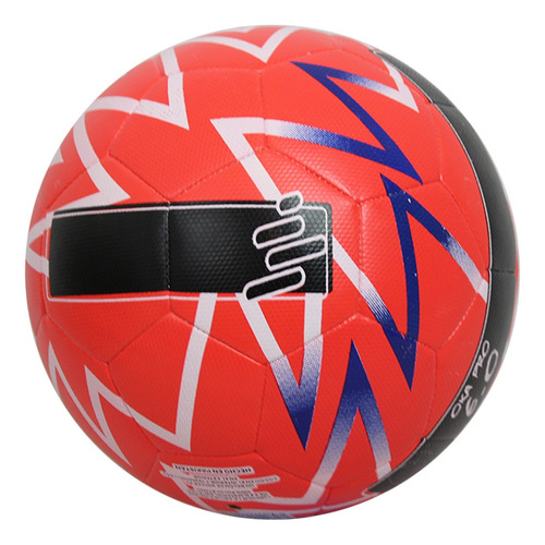 Balón De Fútbol Oka Pro 6.0 Híbrido Texturizado Número 4 Color Rojo