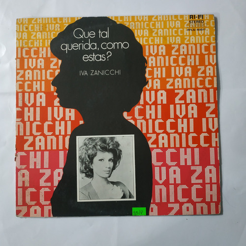 Música Disco Vinilo,iva Zanicchi Que Tal Querida Cómo Estás (Usado)