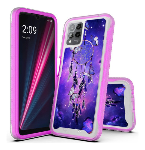 Funda Gráfica Híbrida Para T-mobile Revvl 6/revvl 6 Pro 5g