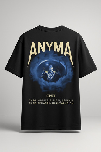 Remera Oversize Hombre Urbana Remeron Gym Xl Anyma