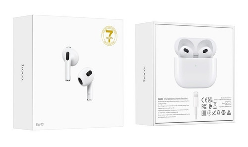 Imagen 2 de 5 de Hoco Ew43 Audifonos In Ear Bluetooth 5.3