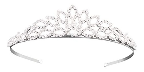 Minkissy Bridal Headband Leaf Crown Princess Tiara Hair Band