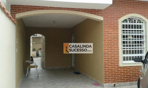 Casa 136m² 2 Dormts 5 Vagas À 2 Quadras Da Praia - Ca5979 - Ca5979