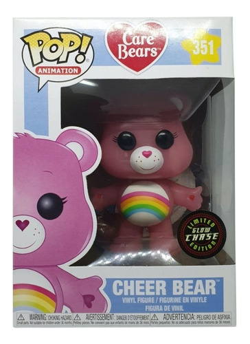 Funko Pop Care Bears Cheer (glow In The Dark) #351 Chase