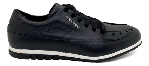 Zapatillas Stone Shoes Cuero Hombre Zapato Cordones Urbano 