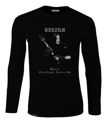 Camiseta Manga Larga Burzum Until The Light Taker Banda Lbo