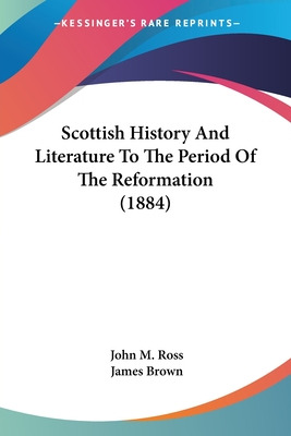Libro Scottish History And Literature To The Period Of Th...